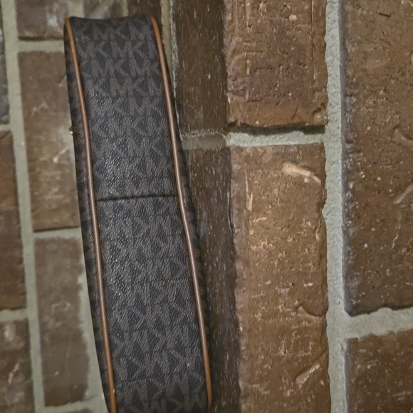 Michael Kors Jet Set Small Logo Chain Crossbody Bag Brown - Picture 3 of 11